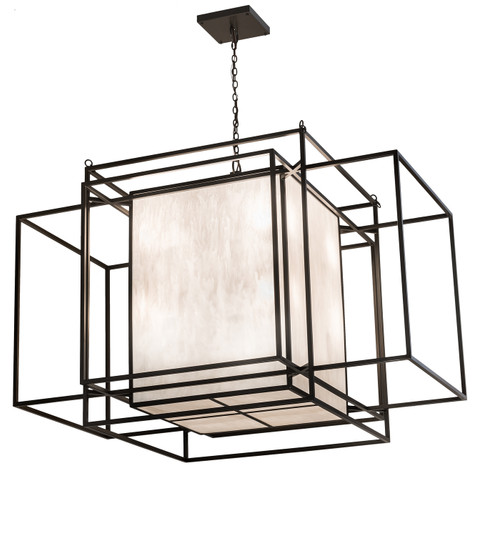 Kitzi Box 32 Light Oblong Pendant in Timeless Bronze (57|192699)