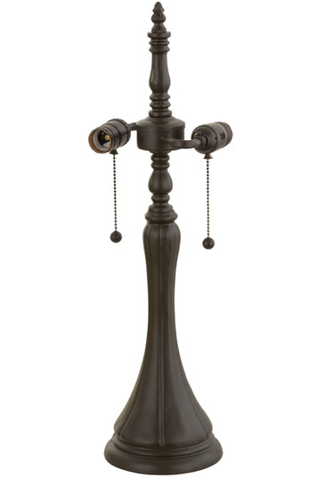 Fluted Two Light Table Base Hardware in Mahogany Bronze (57|19152)