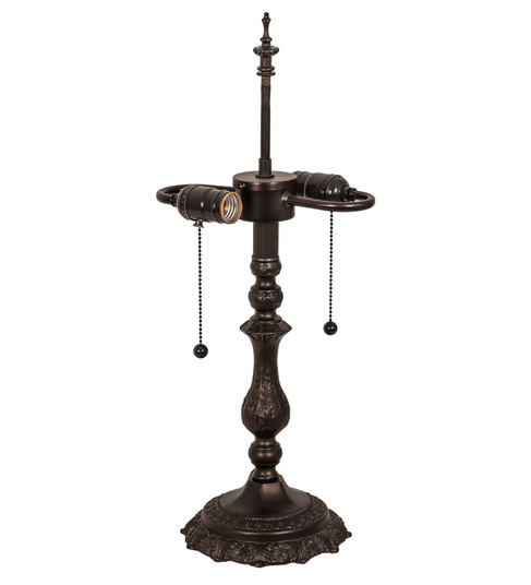 Classic Two Light Table Base in Mahogany Bronze (57|19041)