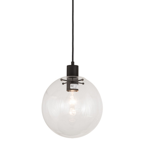 Bola One Light Pendant in Textured Black (57|190235)