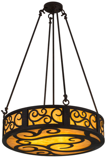 Dean Three Light Inverted Pendant in Cajun Spice (57|184312)