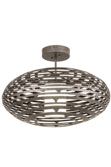 Margo Acura LED Pendant in Silver Leaf On Copper Vein (57|180043)