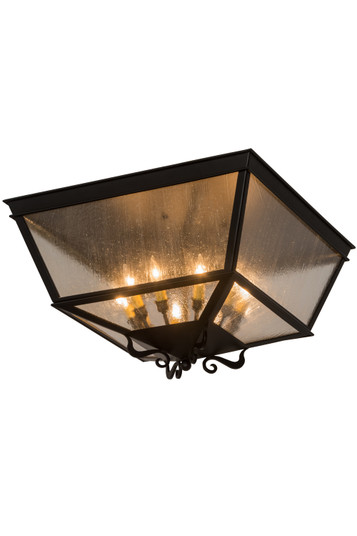 Madeline Ten Light Flushmount in Blackwash (57|179165)