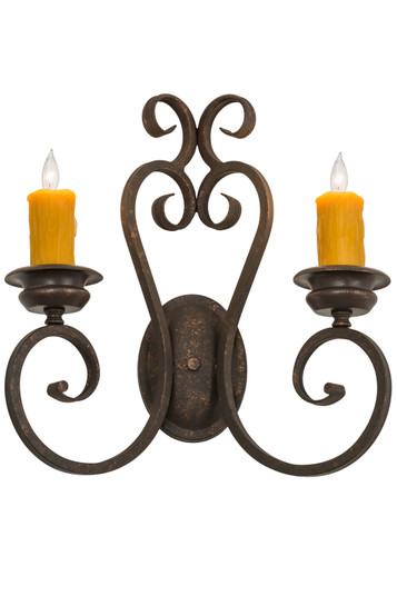 Fernando Two Light Wall Sconce in Antique Brass (57|178723)