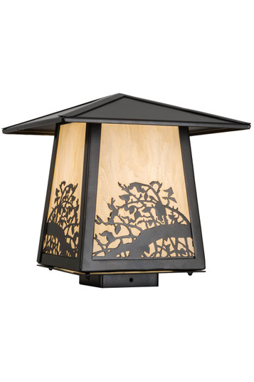 Apple Branch One Light Post Mount in Oil Rubbed Bronze (57|177917)