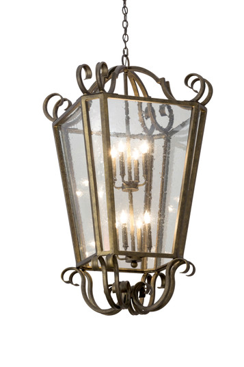 Marin Eight Light Pendant in Black Metal (57|177219)