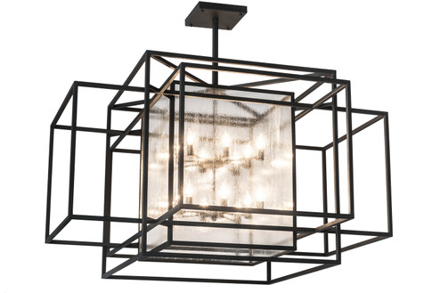 Kitzi Box 16 Light Pendant in Wrought Iron (57|176075)