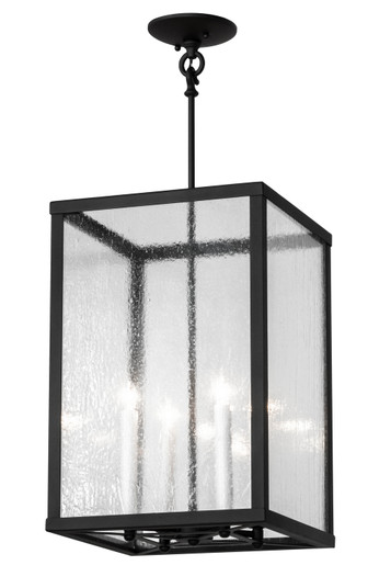 Kitzi Box Four Light Pendant in Wrought Iron (57|176036)