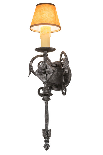 Catherine One Light Wall Sconce in Smoke (57|174850)