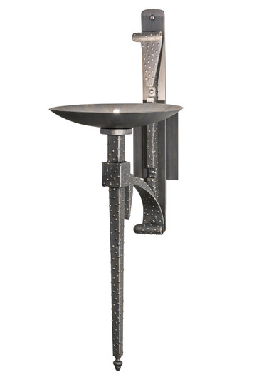 Gothic Bobeche One Light Wall Sconce in Antique Brass (57|174124)