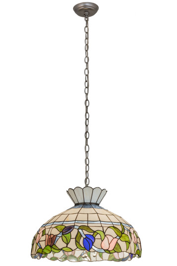 Rose Vine Three Light Pendant in Nickel (57|173163)