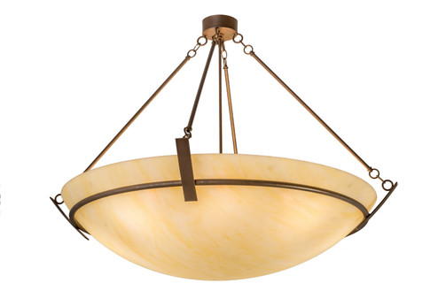 Covina Eight Light Pendant in Antique Rust (57|169834)