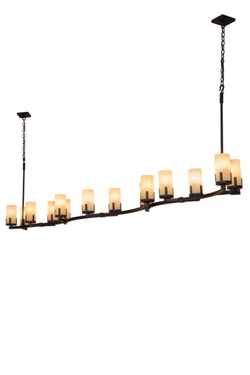 Cero 14 Light Chandelier in Mahogany Bronze (57|167465)