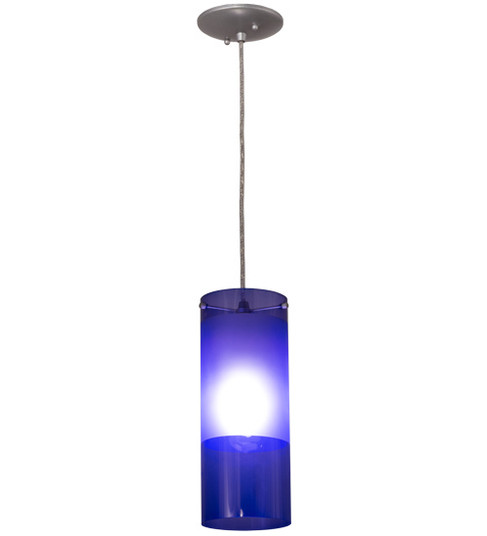 Cilindro One Light Mini Pendant in Sparkle Silver (57|162265)