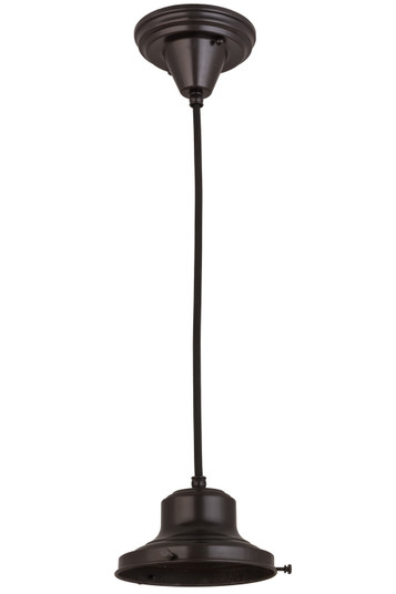 Winter Maple One Light Pendant Hardware in Black Metal,Craftsman Brown (57|161841)