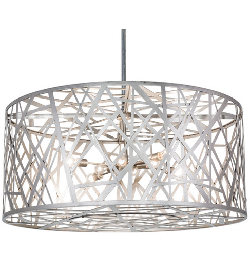 Bird'S Nest Eight Light Pendant in Nickel (57|157018)