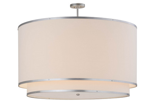 Cilindro Eight Light Pendant in Nickel (57|155609)