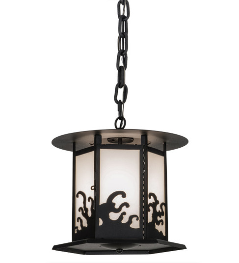 Wellen One Light Pendant in Black Metal (57|155493)