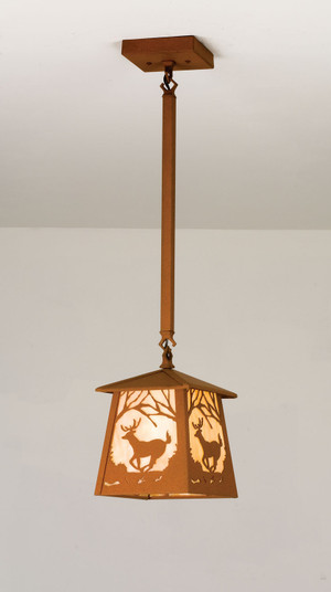Deer At Dawn One Light Pendant in Earth (57|15293)