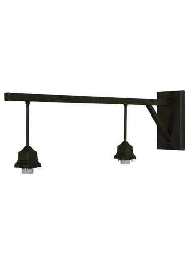 Wall Sconce Hardware Two Light Wall Sconce in Oil Rubbed Bronze (57|150904)