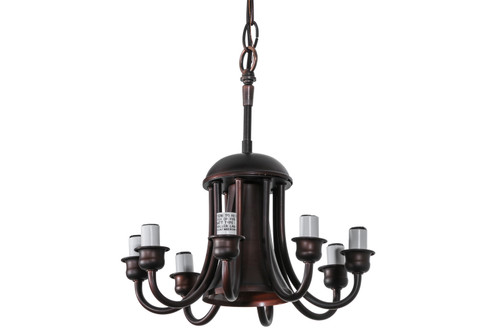 Clifton Nine Light Chandelier Hardware in Mahogany Bronze (57|14719)