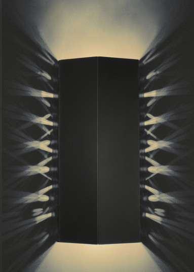 Tortuga Luna LED Wall Sconce in Solar Black (57|145864)