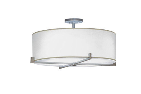 Cilindro Four Light Pendant in Brushed Nickel (57|145105)