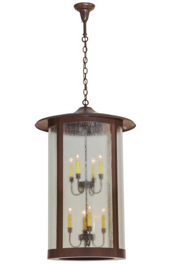 Fulton Eight Light Pendant in Caf Noir (57|144731)