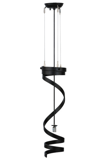 Shirley One Light Pendant Hardware in Black Metal (57|144705)