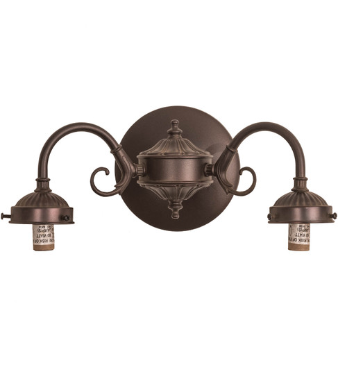 Tamarack Two Light Wall Sconce Hardware in Mahogany Bronze (57|144566)