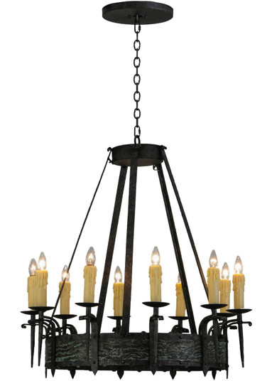 Costello Ten Light Chandelier in Smoke (57|144262)