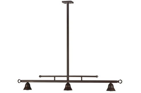 Steppe Three Light Island Pendant Hardware in Cafe Noir (57|143852)