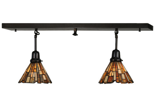 Delta Two Light Island Pendant in Craftsman Brown (57|143346)