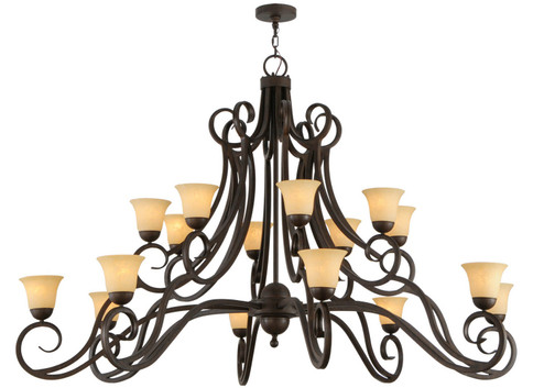 Angelo 16 Light Chandelier in Classic Rust (57|141671)