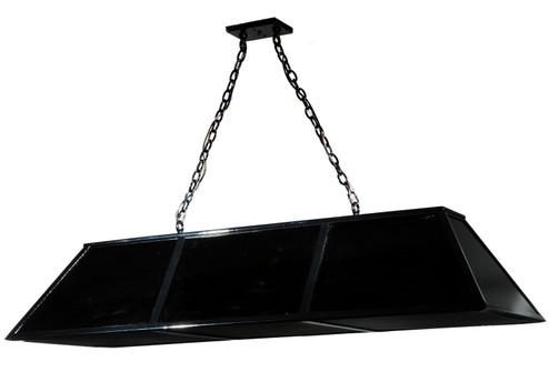 Laquer 12 Light Oblong Pendant in Mirror Black (57|137661)