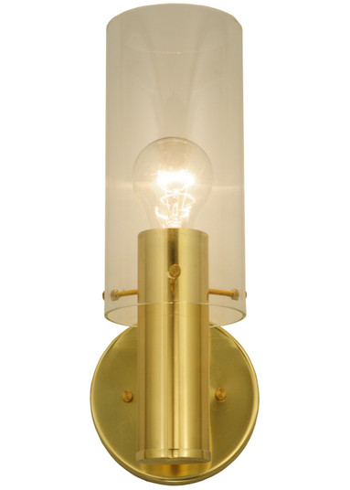 Cilindro One Light Wall Sconce in Transparent Brass (57|136998)