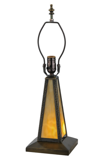 Mission Two Light Table Base in Highlighted Craftsman Brown (57|13424)