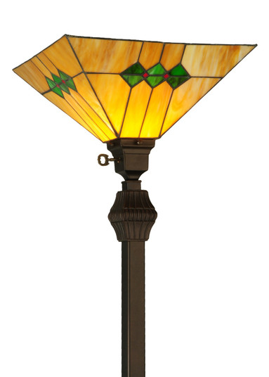 Martini Mission One Light Torchiere in Mahogany Bronze (57|132578)