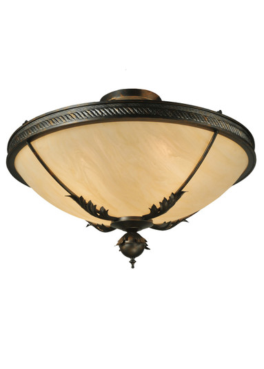 Hoja Four Light Semi-Flushmount in French Bronze (57|132431)