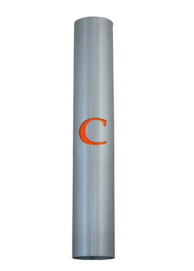 Personalized One Light Wall Sconce in Brushed Aluminum (57|131364)