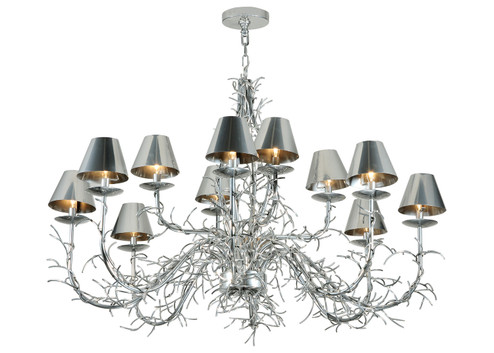 Twigs 12 Light Chandelier in Extreme Chrome (57|127985)