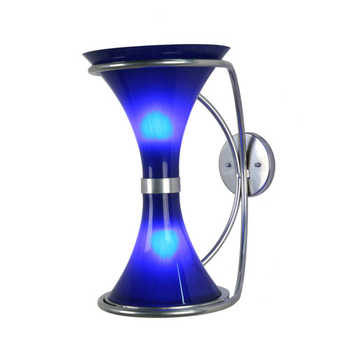 Chronos Two Light Wall Sconce in Chrome (57|121543) Chronos Two Light Wall Sconce in Chrome (57|121543)