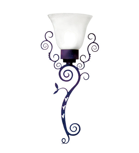 Zoey One Light Wall Sconce in Custom Purple (57|120123) Zoey One Light Wall Sconce in Custom Purple (57|120123)