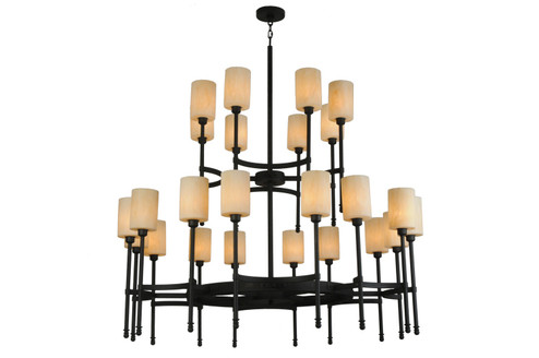 Fantasy 24 Light Chandelier in Textured Black (57|118829)