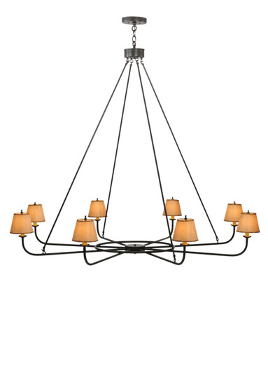 Brach Ring Eight Light Chandelier in Timeless Bronze (57|118614) Brach Ring Eight Light Chandelier in Timeless Bronze (57|118614)
