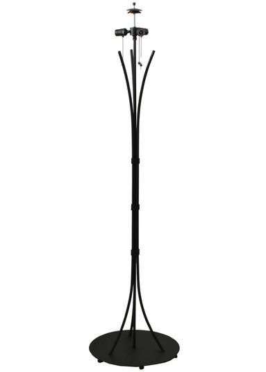 Floor Base Three Light Floor Base in Black Metal (57|117750)