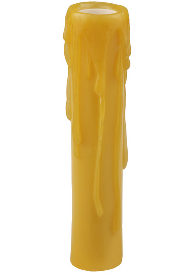 Poly Resin Candle Cover in Amber (57|117431)