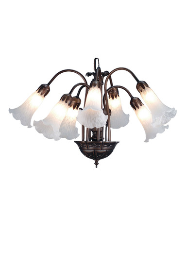 White Seven Light Chandelier in Antique (57|11621)