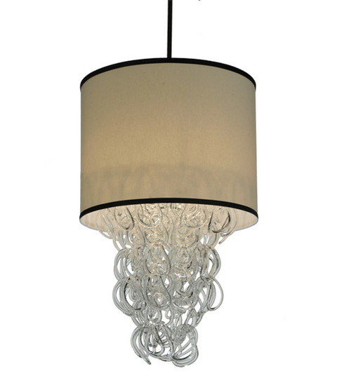 Lucy Four Light Pendant in Blackwash (57|115260)