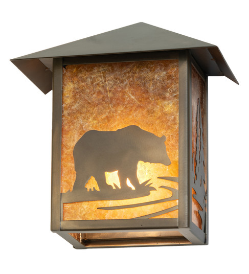 Seneca One Light Wall Sconce in Craftsman Brown (57|109131)